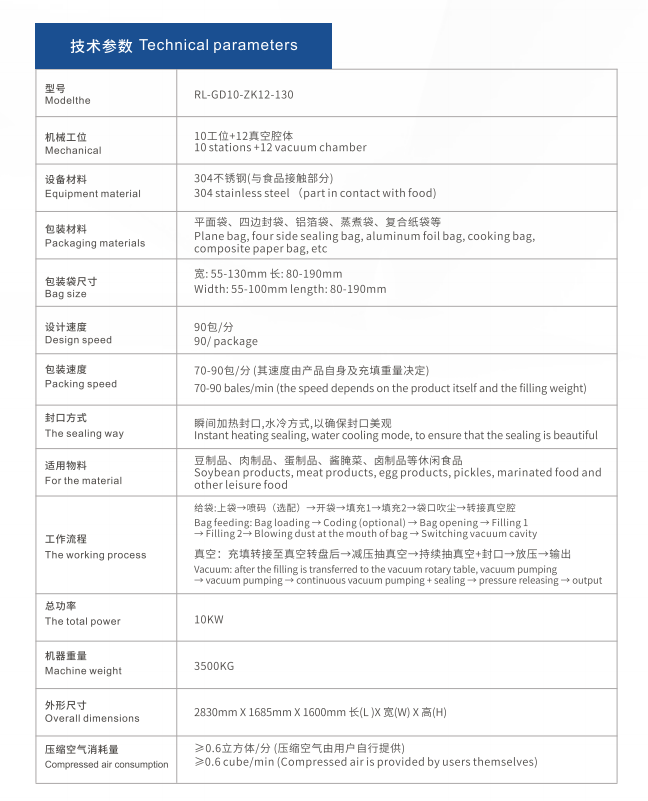 全自動豆鼓真空包裝機 全自動豆鼓真空包裝機